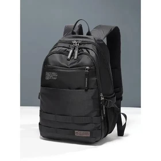 Spalman mochila masculina de grande capacidade Oxford pano mochila impermeável saco masculino ao ar livre leve saco de c