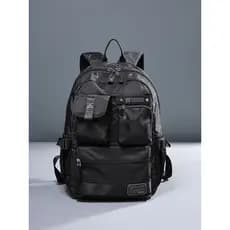 Mochila masculina Oxford pano mochila masculina grande capacidade saco de computador lona esportes saco de viagem estuda