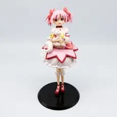 Figura de Ação em PVC de 22cm da Anime Magical Girl Madoka Kaname Inbodora QB, Brinquedo Decorativo para Mesa 2DAL