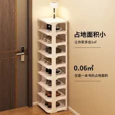 Novo estilo sapato rack porta simples Multi-camada econômica casa sala de estar sapato rack aluguel casa prateleira vert