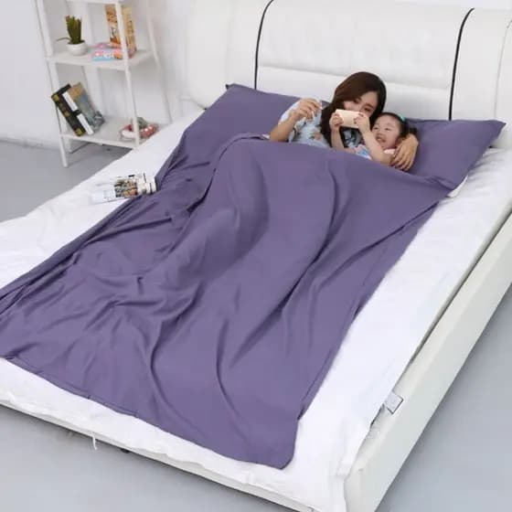 Saco de dormir sujo viagem de negócios hotel trem isolamento lençol higiênico casal duplo lençol algodão coreano único