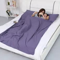 Saco de dormir sujo viagem de negócios hotel trem isolamento lençol higiênico casal duplo lençol algodão coreano único