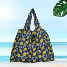 Saco de viagem dobrável passeio feminino pequeno saco de compras à prova dwaterproof água saco de pano moda dos desenhos