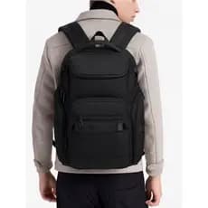 OZUKO mochila de negócios masculina, mochila de computador repelente de água, grande capacidade, bolsa escolar simples,