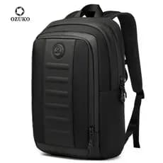 Ozuko negócios meninos saco Shi grande capacidade mochila de computador ao ar livre à prova dwaterproof água mochila de