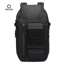 Ozuko novo estilo mochila esportiva mochila de viagem ao ar livre multifuncional à prova dwaterproof água computador moc