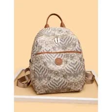 Evelyn estilo chinês nuvem padrão mochila feminina 2026 novo estilo leve mochila Commuter viagem lazer feminino mochila