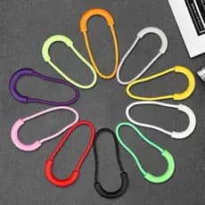Diy diy zíper extrator extrator acessórios saco de montanhismo roupas cordão puxar corda Anti-deslizamento puxar bloquei