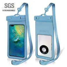 Novo tamanho grande saco à prova dwaterproof água do telefone móvel Takeaway Rider durável saco capa de mergulho tela to