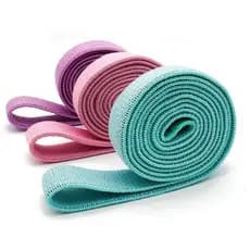 Faixa de tensão de malha longa de 2m, faixa de resistência de Fitness, faixa elástica, faixa elástica, direção Pull-out