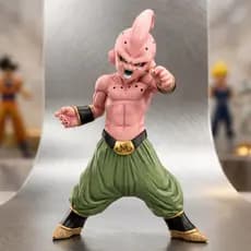 Action Figure Majin Boo Dragon Ball Z 18cm PVC Colecionável Anime Geek Decoração Premium DDPN
