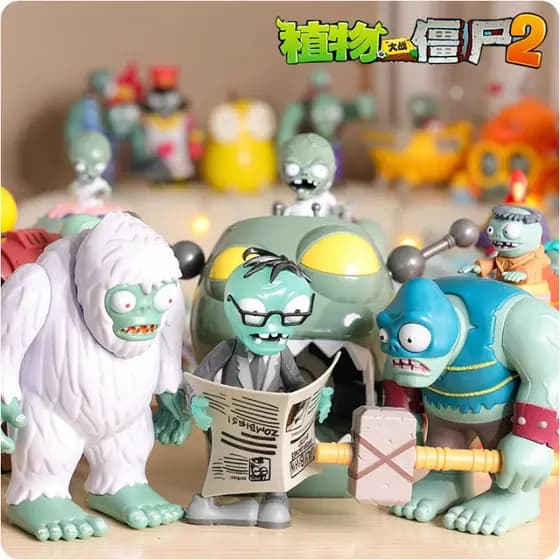Novos Brinquedos Plants vs Zombies, Figuras de Ação do Robô Zumbi Gargantuar para Fãs, Bonecos para LKR ONYK