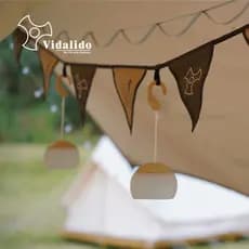 Vidalido decoração ao ar livre multifuncional cordão flâmula dossel cordão logotipo acampamento atmosfera bandeira