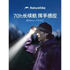 [Xingyu Max] Farol norueguês para escalada ao ar livre, recarregável, luz forte, bateria de longa duração, caminhadas, e