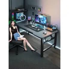 Tecnologia sentido mesa do computador Desktop doméstico forte durável mesa de jogos suporte integrado quarto