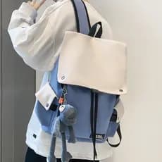 2022 novo estilo ins japonês feminino Casual mochila masculino casal mochila estudantes do ensino fundamental mochila Hi