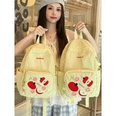 Bonito crianças dos desenhos animados mochila júnior estudante do ensino médio meninas de alto valor mochila japonesa le