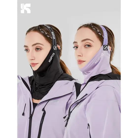 Cool Peak Ski Proteção Facial Chapelaria Máscara Facial Fino V Rosto Feminino Masculino Secagem Rápida Neve Montanha Pro