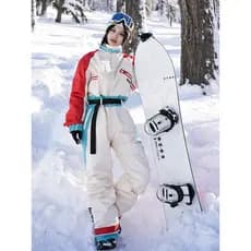 Cool Peak Macacão Terno de Esqui Mulheres Homens Inverno Novo Estilo Nicho Jaqueta de Neve Profissional Calças de Neve F
