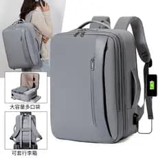 Mochila feminina de grande capacidade, mochila para computador de viagem de negócios, 52cm, bolsa de bagagem de viagem d