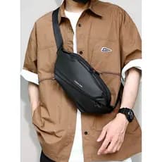 Bolsa de peito masculina ao ar livre 2026 novo estilo multifuncional bolsa pequena bolsa mensageiro bolsa de ombro para