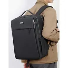 Mochila feminina Airbag de grande capacidade à prova de choque à prova de choque