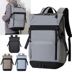 Nova mochila de viagem masculina de grande capacidade rua Wear mochila multifuncional Commuter à prova dwaterproof água