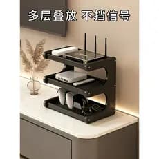 Casa sala de estar roteador Rack TV caixa superior prateleira wifi controle remoto olho bancada caixa armazenamento