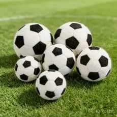 Bola de Futebol de Pelúcia Macia de 22cm, Simulação da Copa do Mundo 2026, Presente Esportivo de Aniversário para Crianç