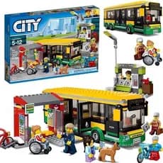 360 Peças de Blocos de Montar Lego, Série Caminhão de Camping, Modelo de Carro, Caminhão, Iate, Brinquedo Educativo RBAM