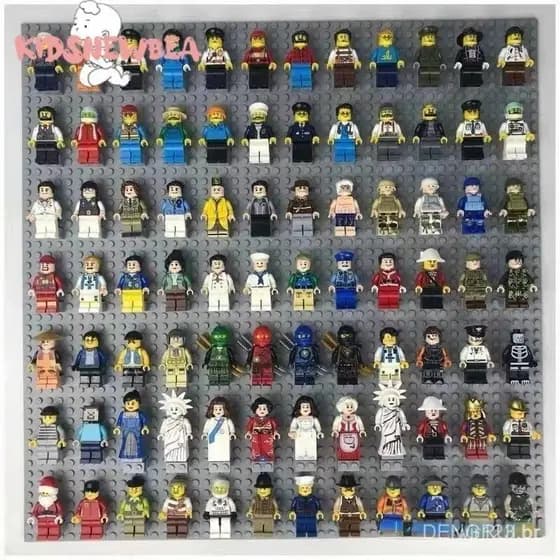 KidsNewbea 30 peças de brinquedos de construção compatíveis com Lego para crianças, montagem de bonecas, presentes de an