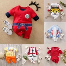 Baby Jumpsuit cartoon anime cosplay casa roupas para bebês crianças
