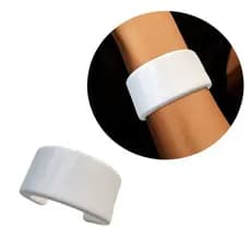 Pulseira De Elo De Resina Contemporânea Aconchegante Com Designs Elegantes Adequados Para Ocasiões Especiais