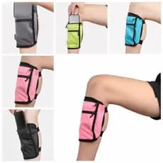 Bolsa Para Panturrilha Ao Ar Livre MAOYE , Carteira Elegante De Nylon Pernas , Bolso Telefone Corrida , À Prova D'água ,