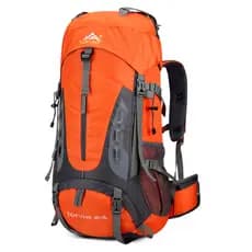 65L 1.08KG Caminhadas Bolsa Mochila de viagem ao ar livre de grande capacidade
