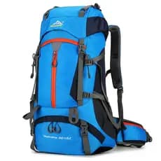 60+5L 1.08KG Mochila esportiva para caminhada, acampamento, mochila de armazenamento