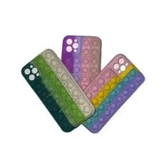 Pop its Fidget Case Capinhas para Celular Iphone 11 / 11 pro max Anti Estressse