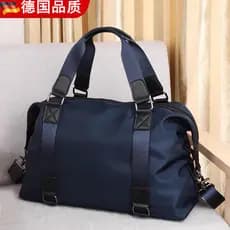 Bolsa de viagem leve alemã, bolsa de bagagem de mão masculina, grande capacidade, curta distância, viagem, bolsa de ombr