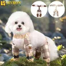 MYRON1 Calças Para Passear Com Animais De Estimação , Ajustáveis De Quatro Patas Cães À Prova De Poeira , Leggings Antid