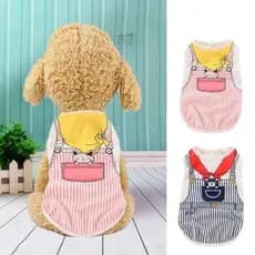 Roupas fofas e macias para cães, roupas de primavera e verão para cães pequenos, camisa para filhotes, acessórios para c