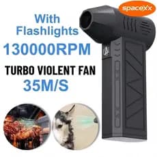 Ventilador Soprador De Ar Turbo Sem Fio Portátil 130000 RPM-Spacexx