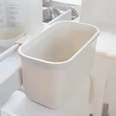Carrinho de salão de beleza, balde de armazenamento, quarto, cama, pendurado, pequena cesta de papel, beliche inferior,