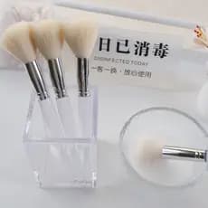 Escova de lã de espuma para limpeza de salão de beleza, ferramenta útil especial para limpeza Facial, escova de máscara
