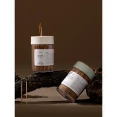 Conjunto de palito de bambu carbonizado doméstico descartável caixa de palito de frutas engarrafado palito de barbear fi