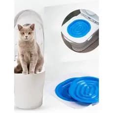 Dispositivo de treinamento de banheiro para gatos, vaso sanitário para gatos, banheiro para gatos, ensino de gatos, agac