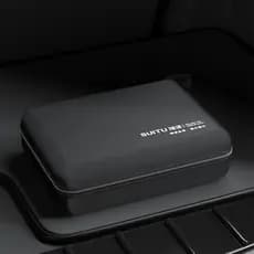 Caixa de armazenamento de casca dura para carro, kit de ferramentas à prova d'água de EVA, aspirador de pó Digital, bomb