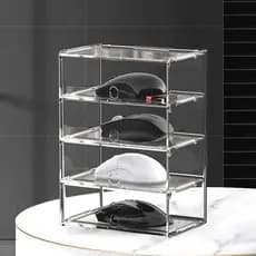 Mouse Display rack Multi-camada coleção gabinete prateleira de mesa jogo mouse acrílico caixa de armazenamento coleção r