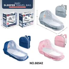 Exportação de música portátil berço cama Anti-pressão separação cama com mosquiteiro cesta de dormir mochila dobrável eq