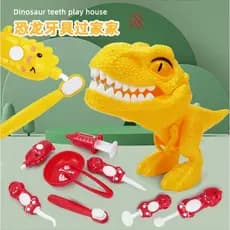 Exportação de comércio exterior dinossauro crianças Dental pequeno médico brinquedo jardim de infância prática do bebê e