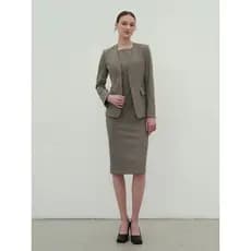 Vestido profissional terno feminino High-End temperamento jóias loja de ouro Workwear estação de vendas Hotel recepção d
